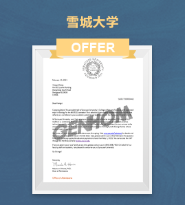 以个性取胜，Z同学获得雪城大学等12所高校offer!